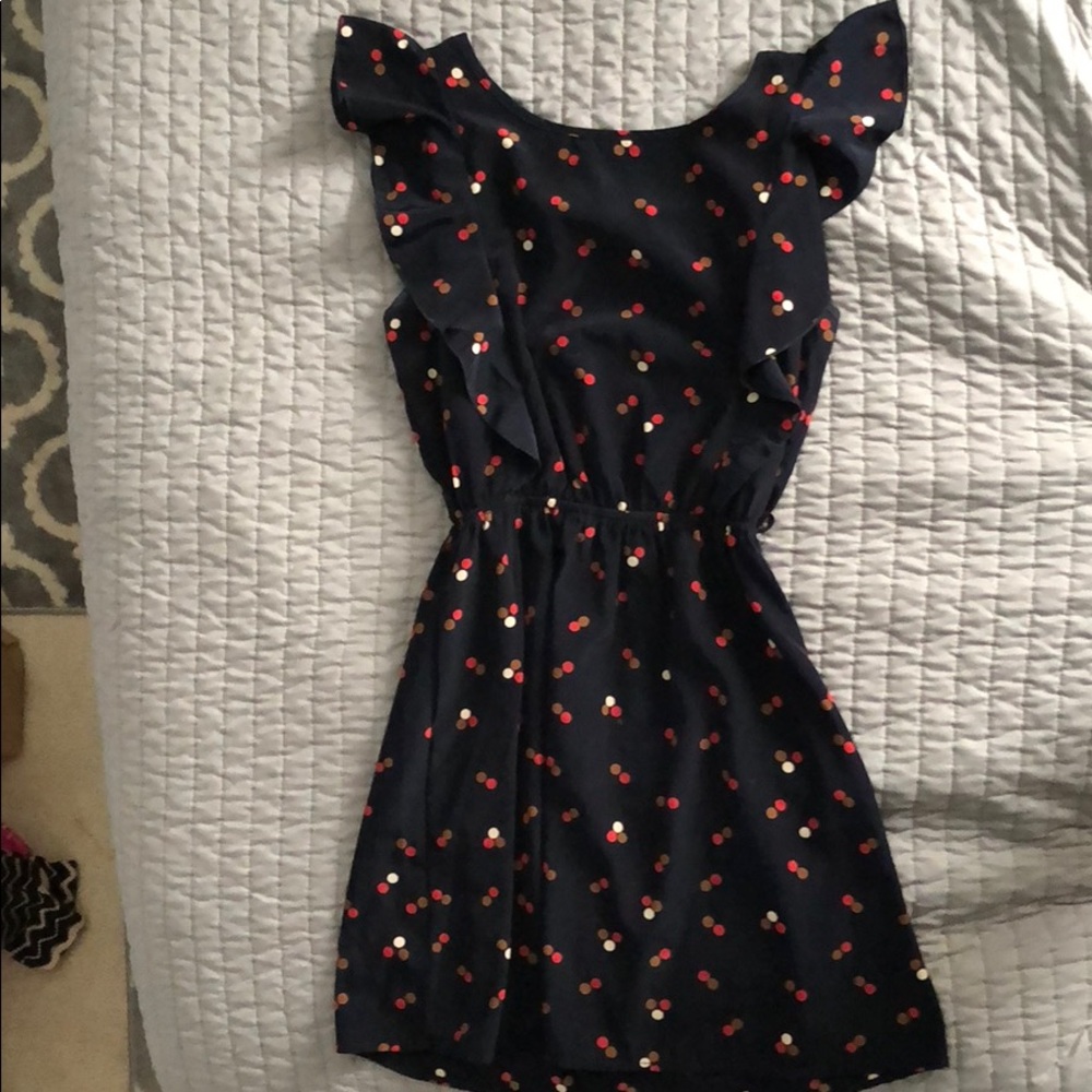 Blue Polka Dot Dress